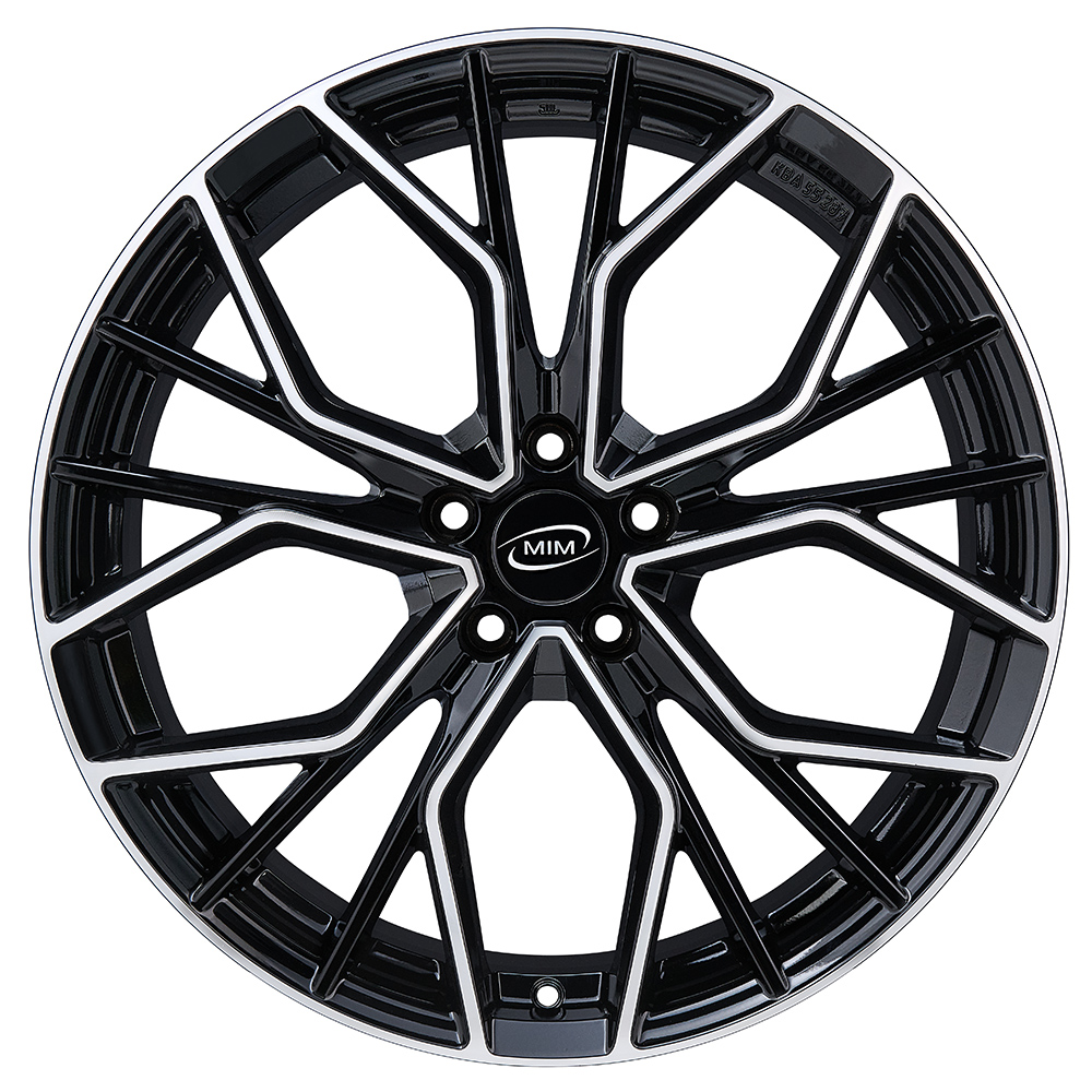 Cerchi in Lega MIM Anky Black Mirror 5 fori 19\" 8X19 ET33 5x110