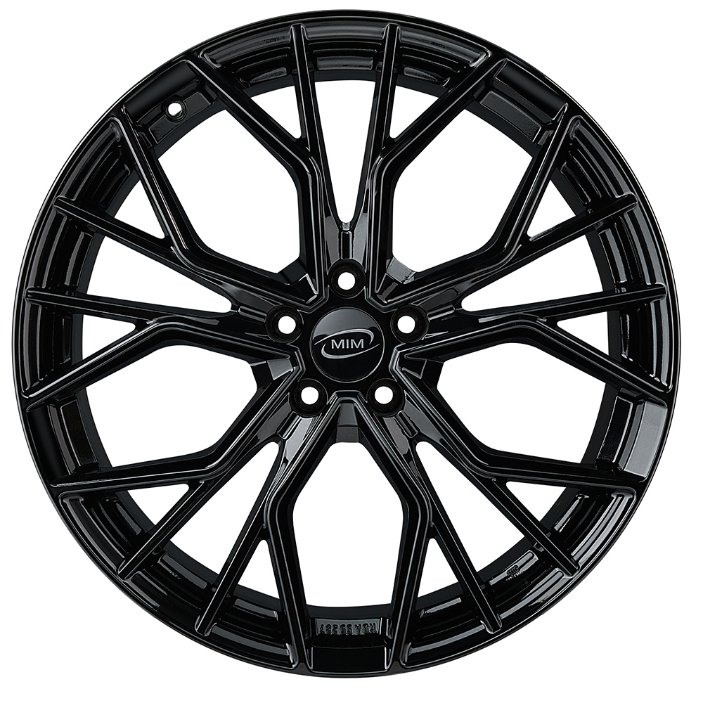 Cerchi in Lega MIM Anky Glossy Black 5 fori 20\" 8.5X20 ET45 5x112