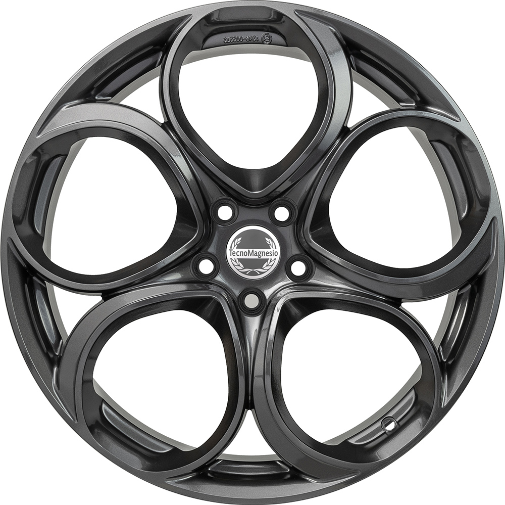 Cerchi in Lega TECNOMAGNESIO Junior Gun Metallic 5 fori 18\" 8X18 ET34 5x110