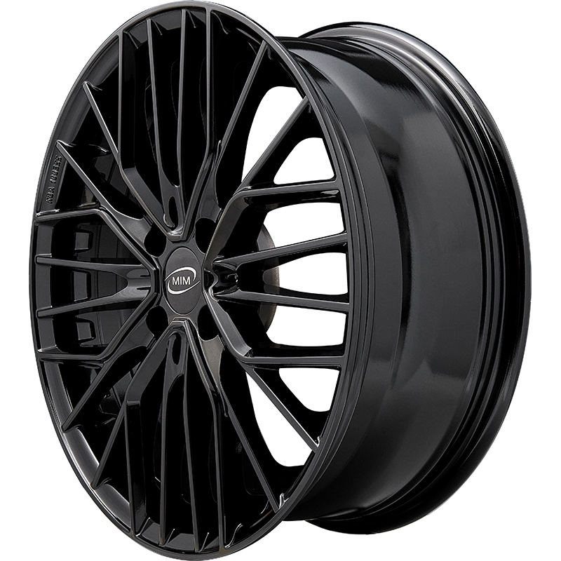Cerchi in Lega MIM Anky4 Glossy Black 4 fori 16\" 6.5X16 ET20 4x108