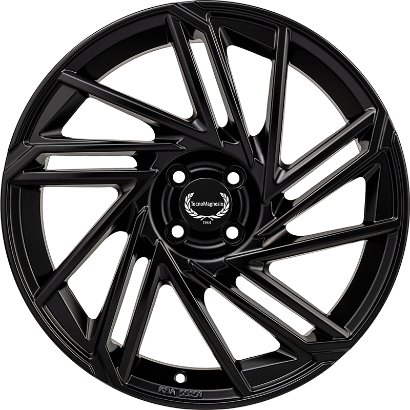 Cerchi in Lega TECNOMAGNESIO Epower Matt Black 4 fori 17\" 7X17 ET35 4x98