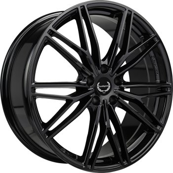 Cerchio TECNOMAGNESIO Motorsport Glossy Black 5 fori 20\" 8X20 ET46 5x112