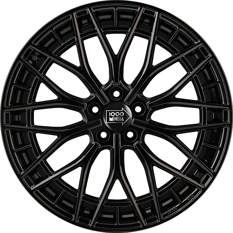 Cerchi in Lega MILLE MIGLIA Mm1005 Black Mirror 5 fori 19\" 8X19 ET30 5x112