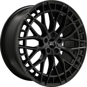 Cerchio MILLE MIGLIA Mm1005 Glossy Black 5 fori 20\" 8X20 ET45 5x112