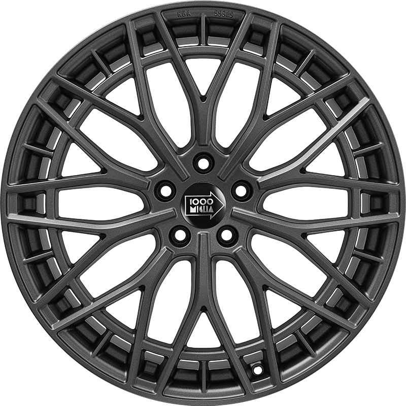 Cerchi in Lega MILLE MIGLIA Mm1005 Matt Anthracite 5 fori 19\" 8X19 ET45 5x112