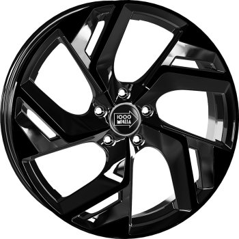 Cerchio MILLE MIGLIA Mm1031 Glossy Black 5 fori 18\" 7.5X18 ET45 5x112