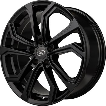 Cerchio MIM Esis Glossy Black 5 fori 16\" 6.5X16 ET45 5x112