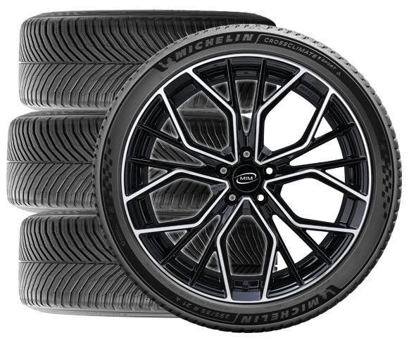 Cerchi in Lega MIM Anky Black Mirror 5 fori 19\" 8X19 ET45 5x108