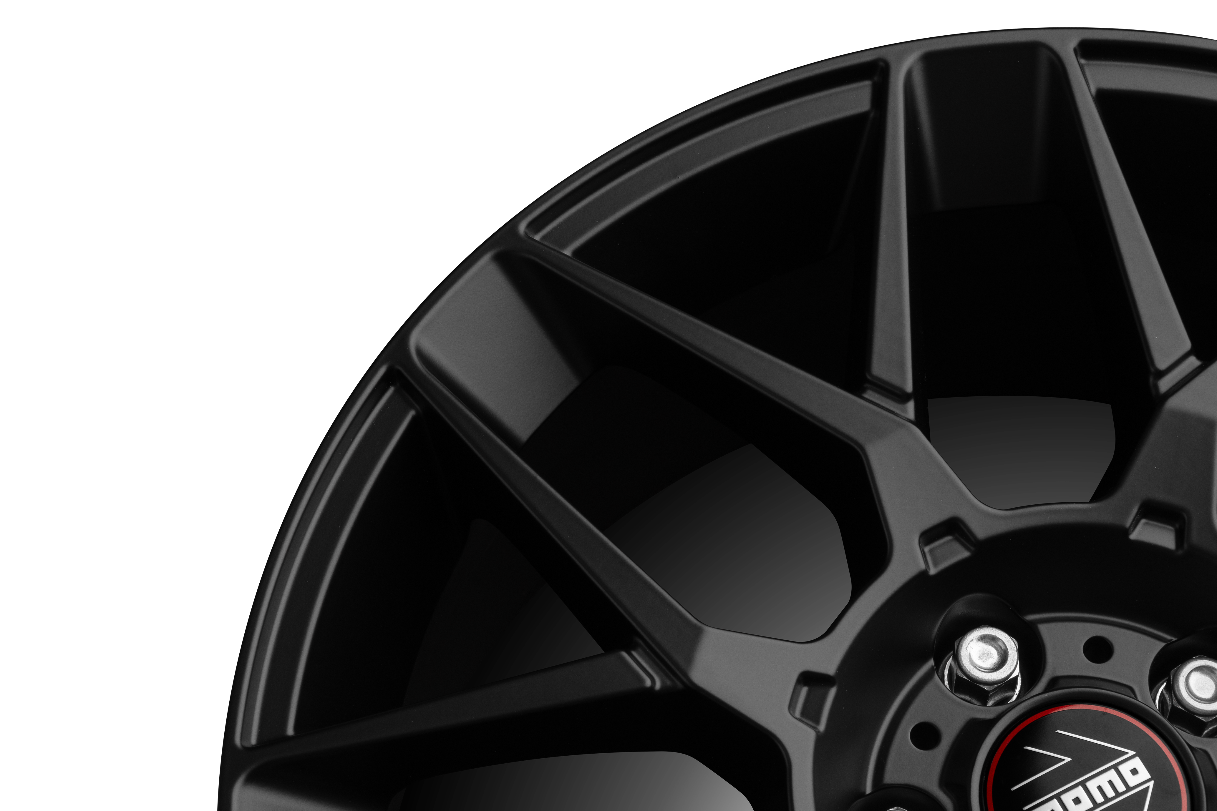 Cerchi in Lega MOMO WHEELS Revenge 2.0 Nero Opaco 5 fori 18\" 8X18 ET35 5x112
