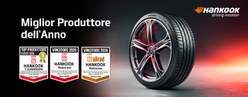 Hankook Miglior Produttore dell’Anno 2026: qualità e innovazione su strada
